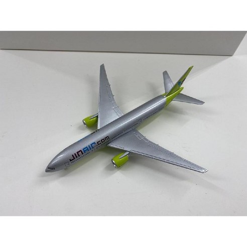 Jin Air Boeing 777-200 1/200スケール JIN AIR B777-200 ABS Plastic Model - 1:200 Scale Display