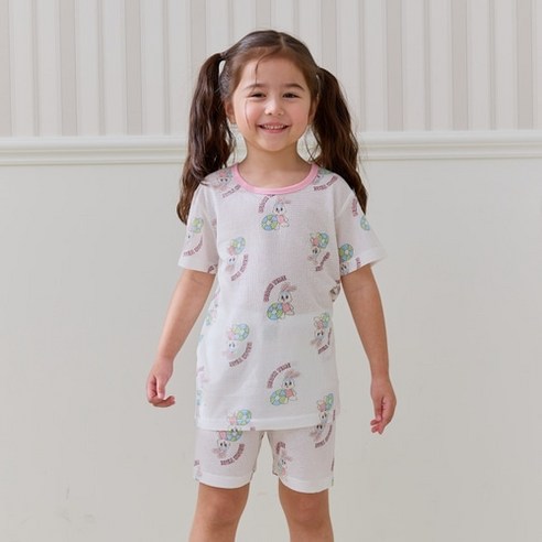 땀 많은 아이에게 쾌적한 여름을 선물하는 아이숲 모달메쉬 실내복