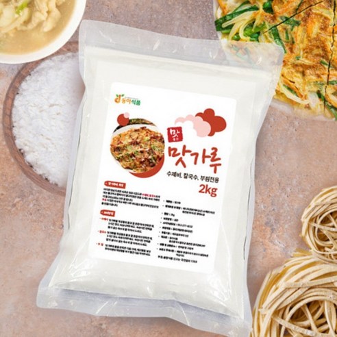 밀가루 보다 한수위 동아식품 맛가루 - 수제비 칼국수 부침에 밀가루 대신!, 1개, 500g