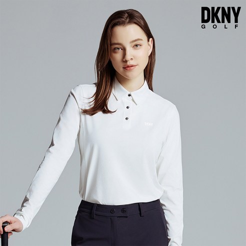 [DKNY GOLF] 긴팔 카라 티셔츠 여성 3컬러 택1
