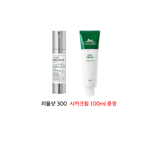 브이티 VT리들샷300 에센스 50ml + 시카크림 100ml