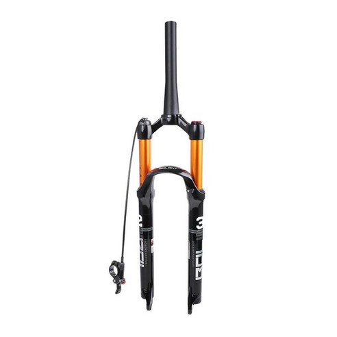 YSSHOP 26/27.5/29 "MTB 자전거 서스펜션 포크 원격 잠금 포크, 합금, 테이퍼 26 인치