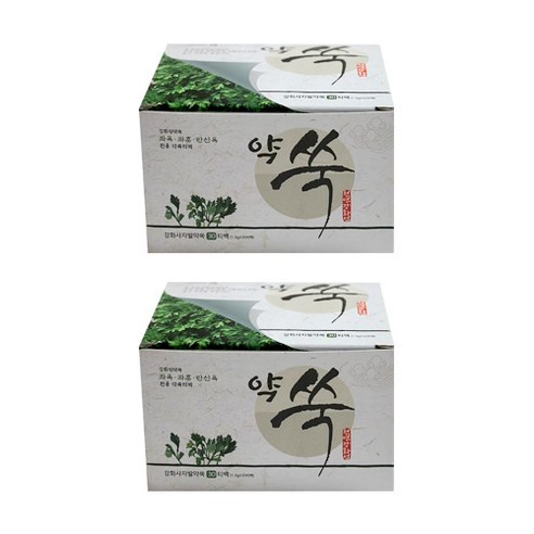 주센 강화사자발 좌욕 좌훈 반신욕 약쑥티백, 2개