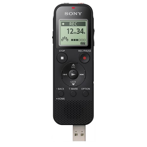 소니 ICD-PX470 스테레오 디지털 보이스 레코더 블랙 녹음기 Sony ICD-PX470 Stereo Digital Voice