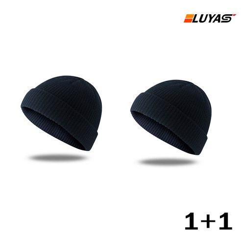 루야스 1+1 숏비니 겨울 모자 남자 여자 비니 와치캡 7color