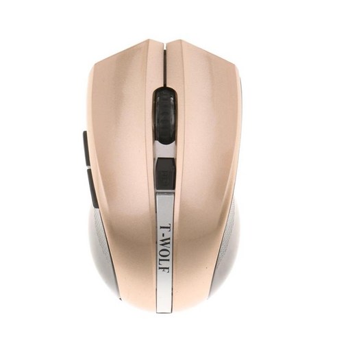 Q5 2.4GHz 무선 광학 2000DPI 게임용 마우스 마우스 노트북/컴퓨터/PC 골드, {"사이즈":"설명"}, {"수건소재":"설명"}