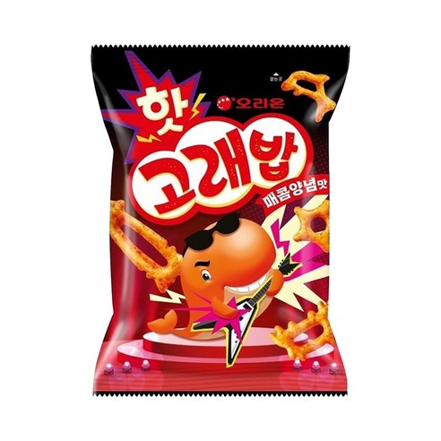 오리온 핫 고래밥 매콤양념맛 56g, 옵션1, 1개