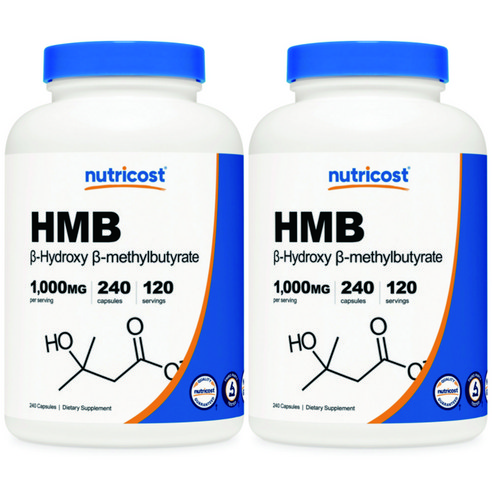 뉴트리코스트 HMB 1000mg 캡슐, 240개입, 2개, 240정