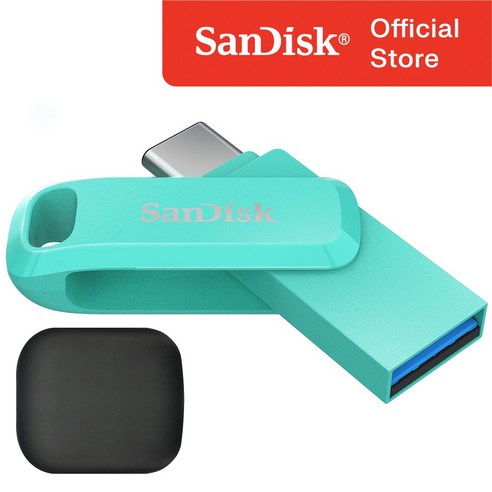 샌디스크 울트라 듀얼 고 C타입 USB 3.1 SDDDC3 민트 / USB 전용 케이스, 256GB