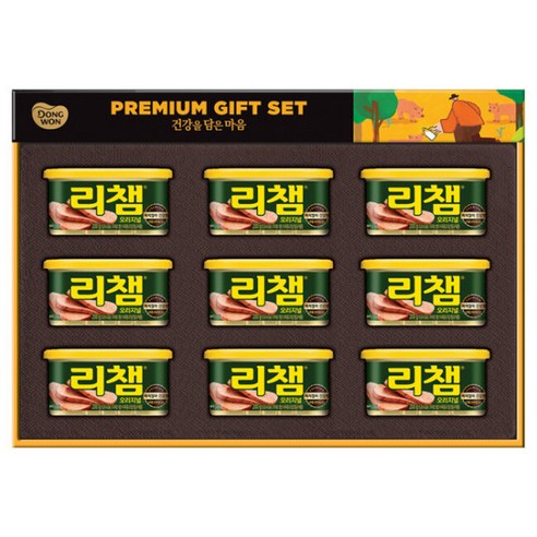 리챔 G-9호 동원F&B 리챔 6호 쇼핑백포함, 1개