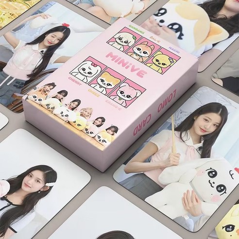 [국내창고발송] 아이브포카 IVE MINIVE POP UP 미니브 앨범 굿즈 포토카드 55장, C 
DVD/블루레이