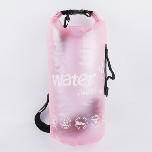 라온투유 방수 아쿠아 비치 드라이 수영 가방, 러블리 핑크