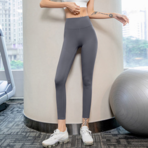 봄과 가을 피트니스 바지 높은 허리 엉덩이 빠른 건조
