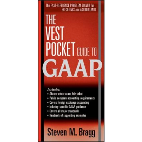 The Vest Pocket Guide to GAAP Paperback, Wiley