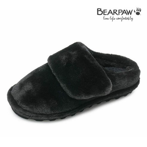 베어파우(BEARPAW) ELIANA 벨크로 털 슬리퍼 K2746001PD-W