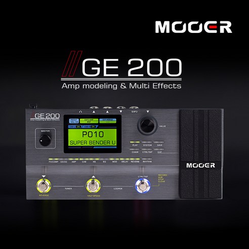 할인가격으로 무어오디오 멀티이펙터 GE200을 구매하세요!
