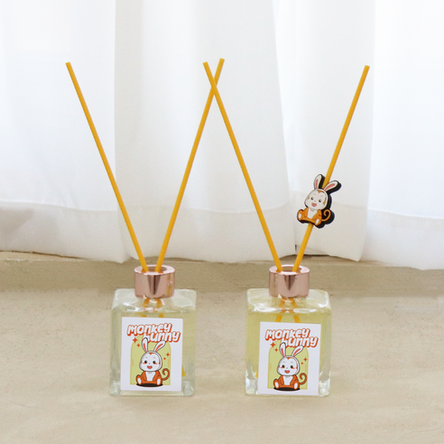 향기로 전하는 사랑, 몽키버니 임산부 디퓨저 2P 세트: 섬세한 배려가 담긴 특별한 선물 몽키버니