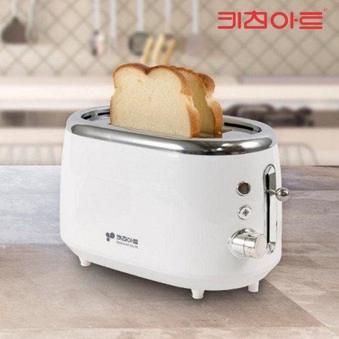 키친아트 레트로 전기토스트기 가정용 식빵 토스토기 빵 굽는 기계