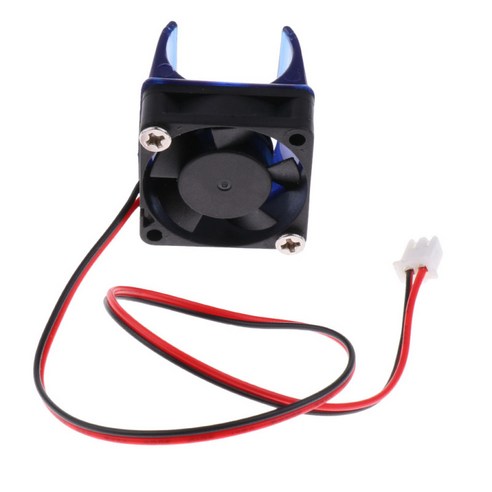 압출기 3D 프린터 냉각 팬용 30x30x 10mm 24V 라디에이터 바우어, 설명, 블루, 플라스틱