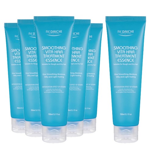 [정품 본사직영] 리다이찌 스무딩 비타 트리트먼트 에센스 150ml [노워시트리트먼트], 6개
