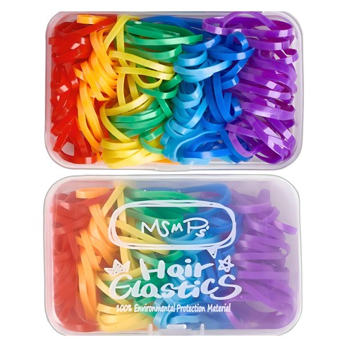 심플리앤 짱짱한 고탄력 프리미엄 머리고무줄 300p