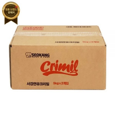 서강 연유 크리밀 10kg /(5kgX2개세트)한박스 대용량 업소용 [원산지:상세설명에 표시], 5kg