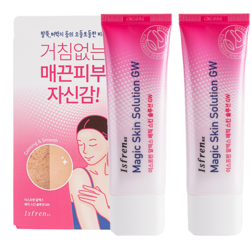이스프렌 알엑스 매직스킨솔루션 GW 바디크림, 40g, 2개