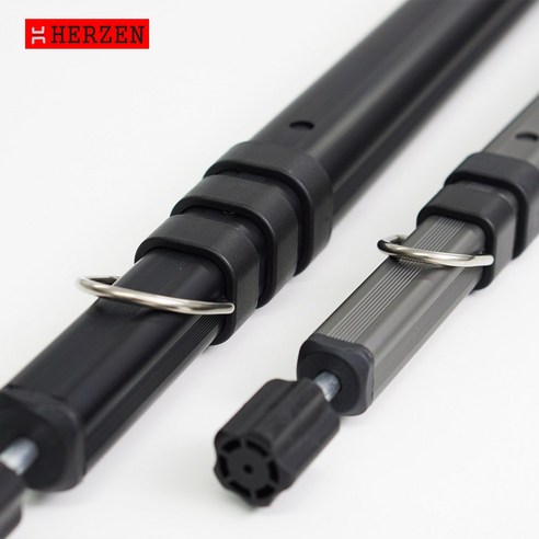 편리한 슬라이드 방식과 견고한 알루미늄 소재의 조화, 하지만 더 많은 리뷰가 필요한 캠핑 폴대 세트