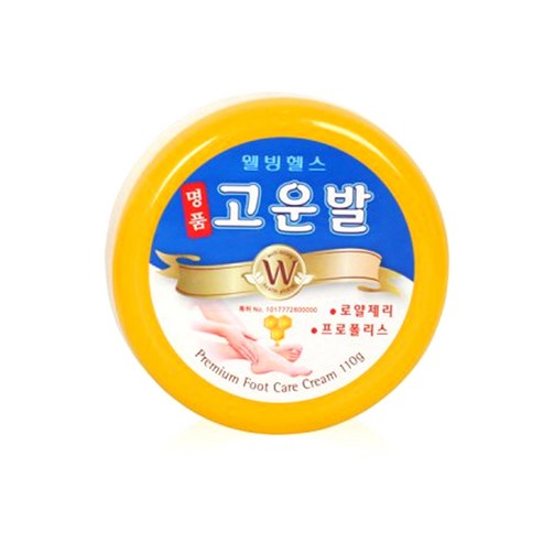 고운발 명품고운발 풋크림 발각질제거 풋케어풋크림, 110g, 1개