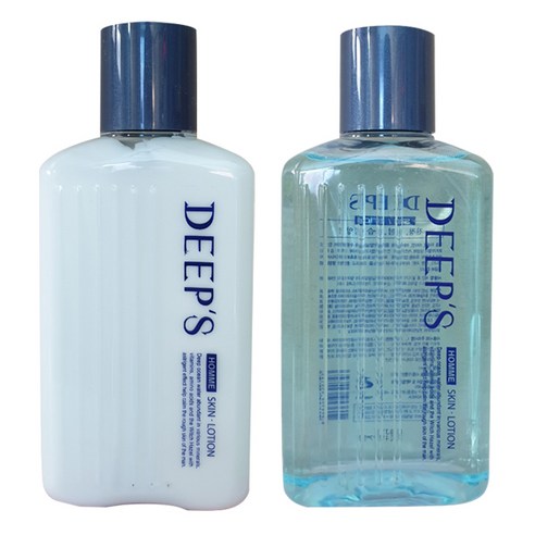 남성 화장품 DEEP’S 딥스 스킨-370ml 로션-370ml 5개씩 남자 화장품 업소용, 스킨+로션set x5개, 5개 남성스킨로션