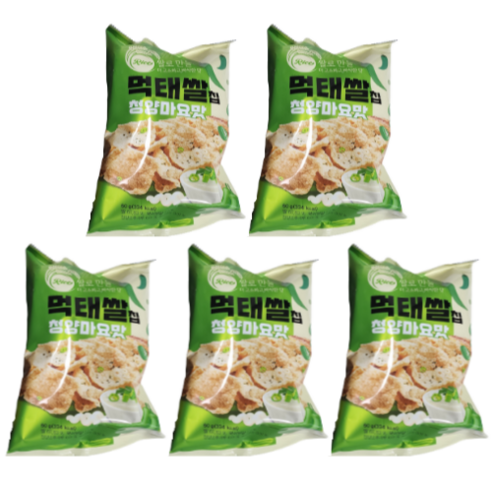 먹태쌀칩 청양마요맛, 60g, 5개