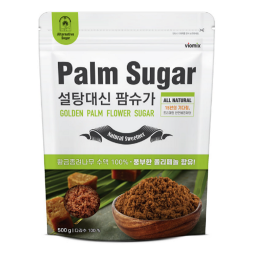 설탕 대신 팜 슈가, 500g, 1개