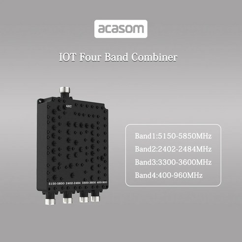 400MHz/2.4GHz/3.5GHz/5.8GHz 4 밴드 캐비티 디플렉서 결합기 멀티플렉서 WiFi IOT 무선 통신용, 3.2 band combiner N, 1개