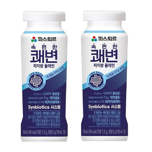 파스퇴르 속편한 쾌변 저지방 플레인 요구르트 150ml, 150ml, 12개