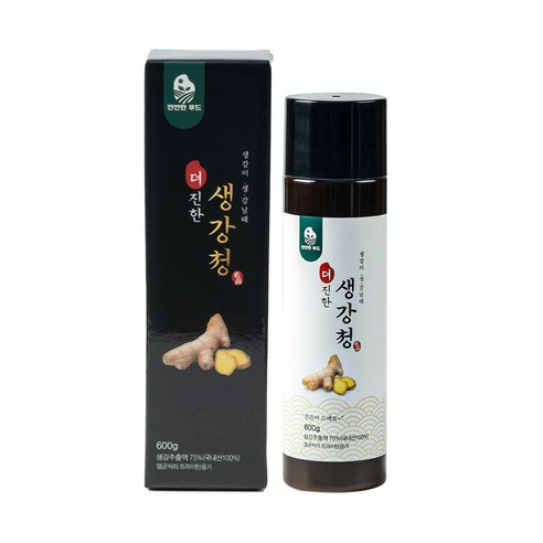 깐깐한푸드 더 진한 생강청, 1박스, 1개입, 600g