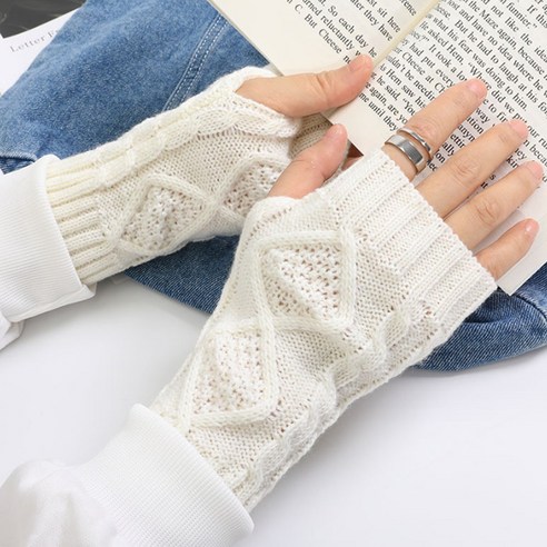 핸드워머 추천 상품테이키 핸드 워머 니트 암 손 목 여성 골프 제품 사진