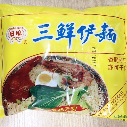 판다중국식품 산시안이면 삼선라면 중국라면 65g, 5개