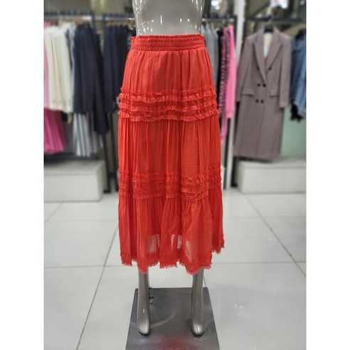 제시뉴욕 세이브존04 프릴 라인 스커트 JD45NSSR6470