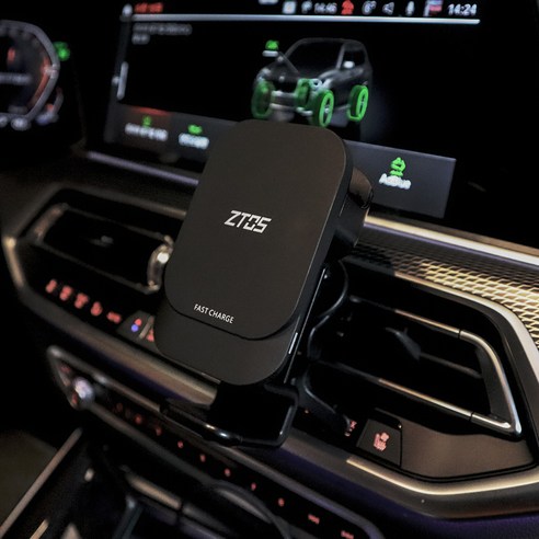 지토스 3in1 맥세이프 차량용 무선충전 거치대 아이폰 애플워치 에어팟 동시충전!