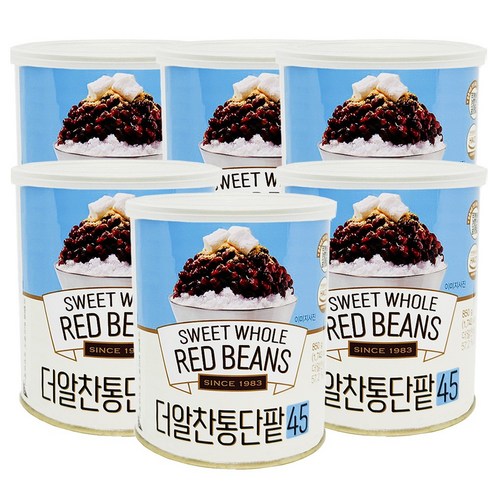 화과방 더알찬 통단팥, 850g, 6개