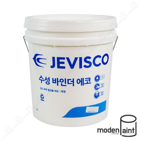 제비스코 수성 바인더 에코 16L 페인트 하도 프라이머, 16000ml