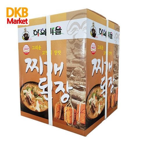 하회마을 하회 찌개 된장 14kg(박스) 대용량, 1개, 14kg 너오늘재래된장