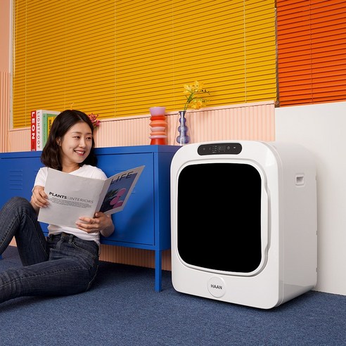 <NEW>4세대 한경희 UV살균 3kg 의류 미니건조기 건조대 포함 베이지, HAAN”> <div style=