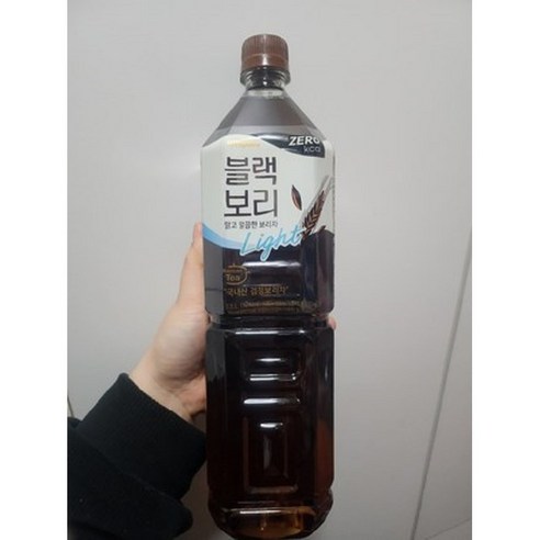 하이트진로 블랙보리 라이트 음료 1.5L+6개 추가  총12개 발송상품
