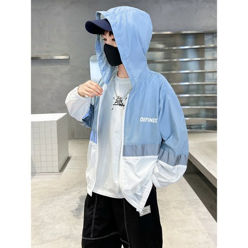 밀크봉봉 초등학생 중학생 남아 바람막이 점퍼
