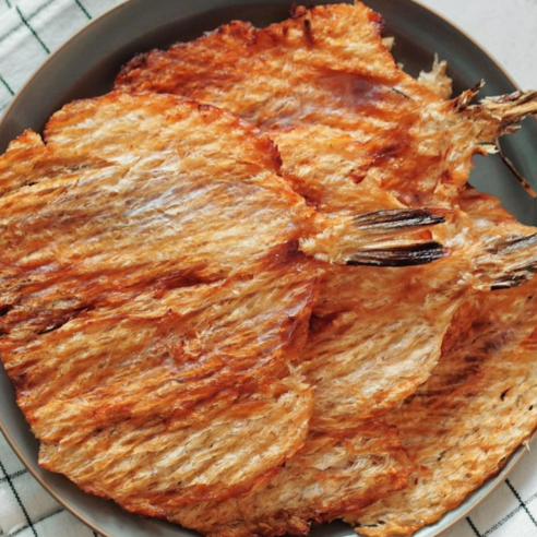 구운 순살 통복어포: 맛있는 복어포구이