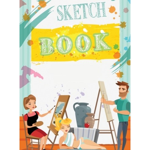 Sketch Book: Large Notebook for Drawing Doodling or Sketching: 100 Pages 8.5" x 11" Blank Sketchb... Hardcover, Only1million Inc, English, 9781939301659