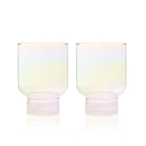 Bestra 홈카페 에뚜앙 내열유리컵, 오로라 에뚜앙 300ml ×2개, 2개