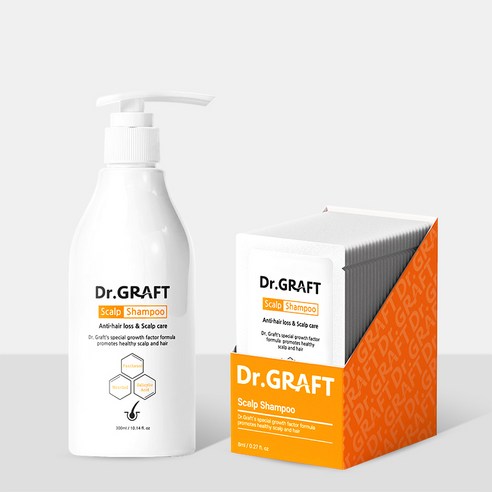 닥터그라프트 탈모 샴푸 + 여행용 파우치 30p 세트, 1세트, 300ml