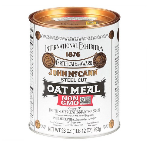 McCann’s Irish Oatmeal Traditional Steel Cut Oats 28 Ounce (Pack of 6), 1개 아이리쉬하프